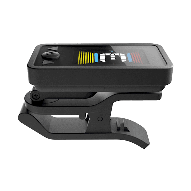 D'Addario Eclipse Headstock Tuner – Compact Clip-On Chromatic Instrument Tuner Black 2