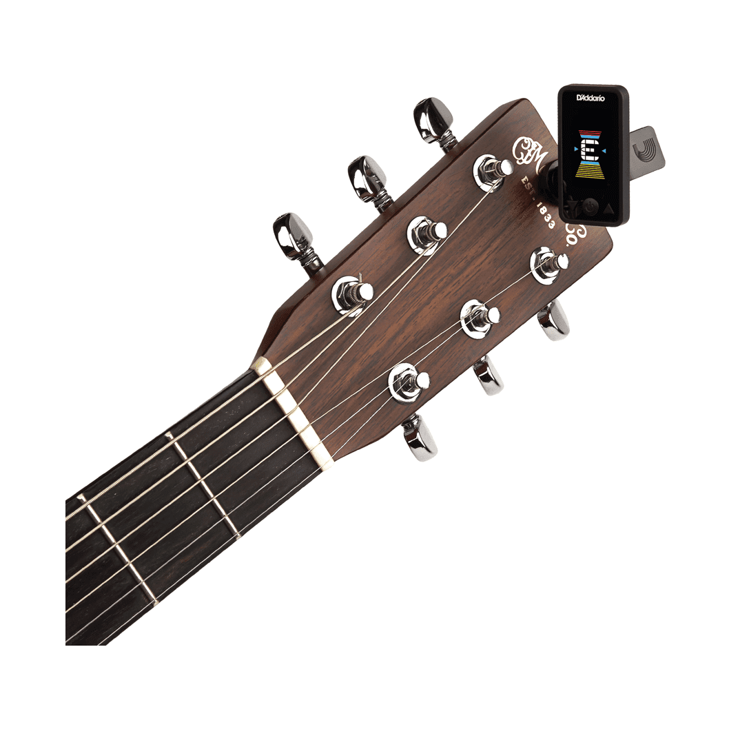 D'Addario Eclipse Headstock Tuner – Compact Clip-On Chromatic Instrument Tuner Black 3