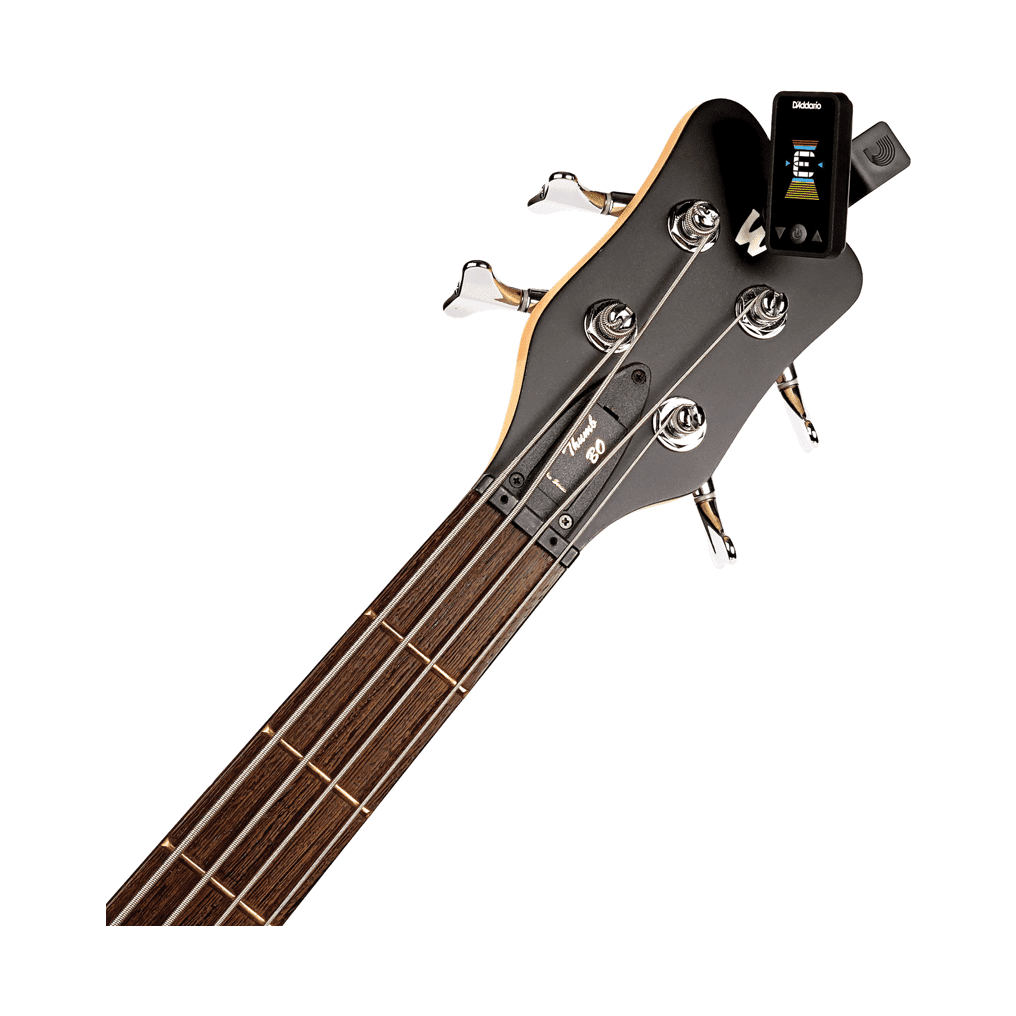 D'Addario Eclipse Headstock Tuner – Compact Clip-On Chromatic Instrument Tuner Black 5