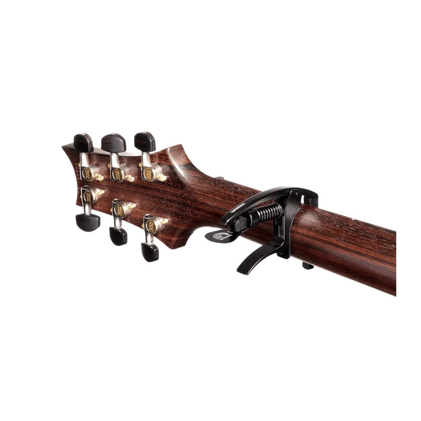 D'Addario Tri-Action Capo – Low-Profile Capo with Adjustable Tension 3
