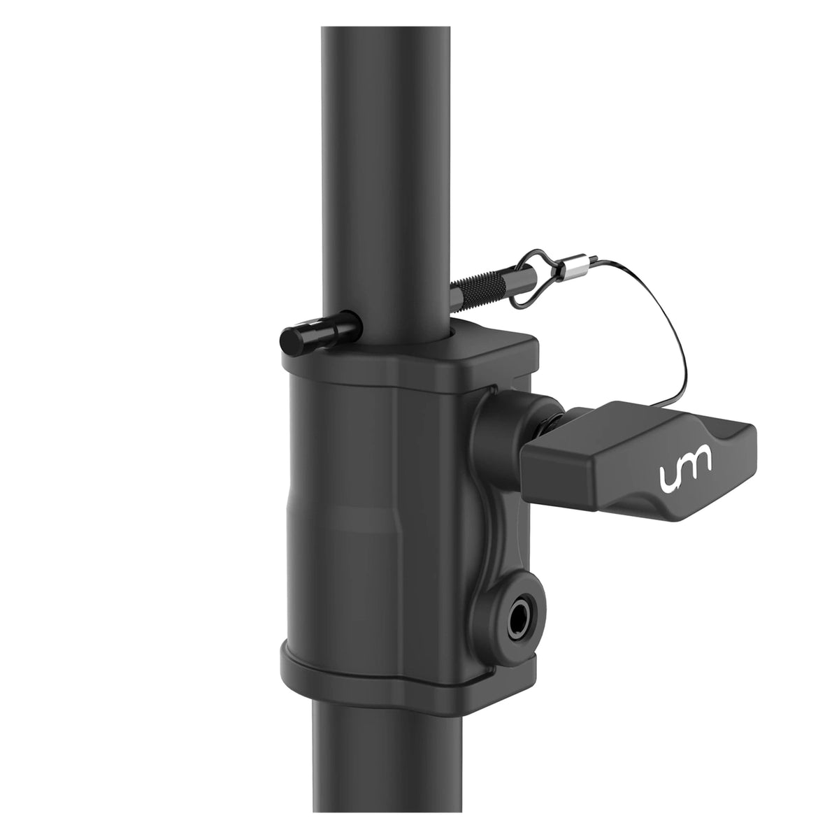 Ultimax DJ Booth LP MKII Light Post System With Carry Bags – Black