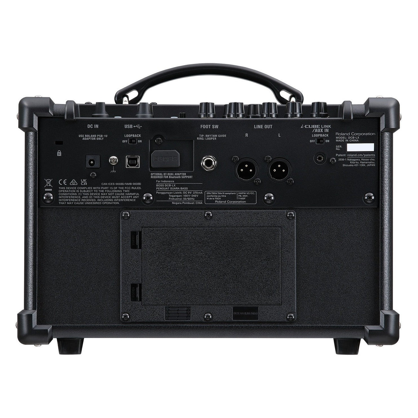 BOSS DUAL CUBE Bass LX - Portable Stereo Bass Amplifier 4