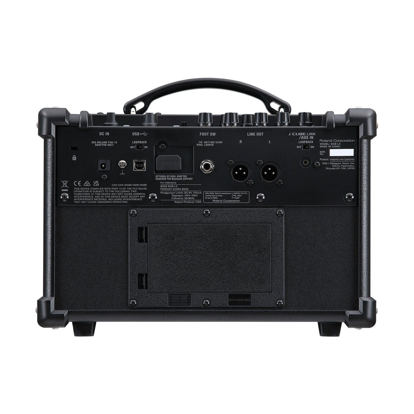 BOSS DUAL CUBE Bass LX - Portable Stereo Bass Amplifier 4