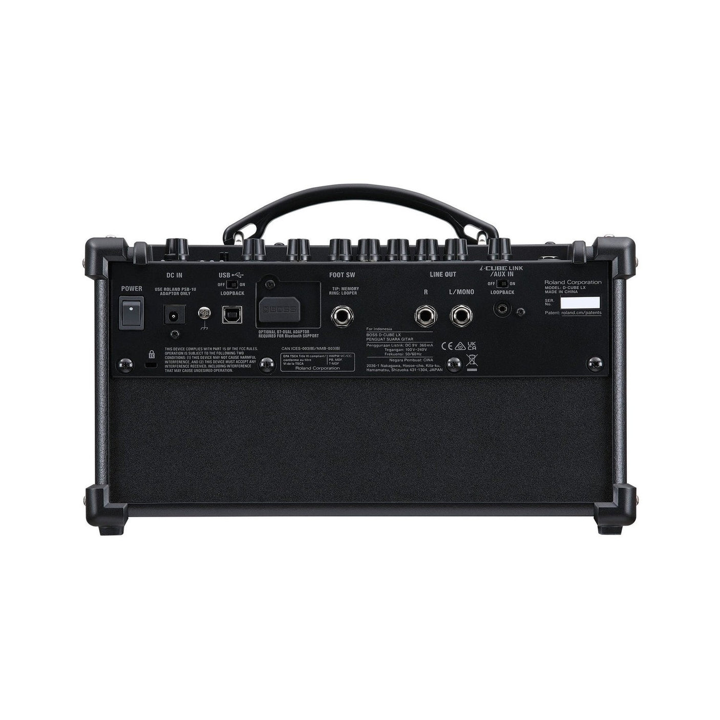 BOSS DUAL CUBE LX - 10W 2x4 Portable Stereo Amplifier 4