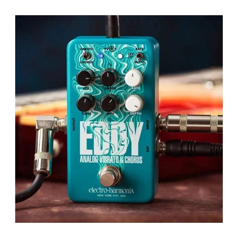 Electro-Harmonix Eddy - Vibrato/Chorus Guitar Effects Pedal 5