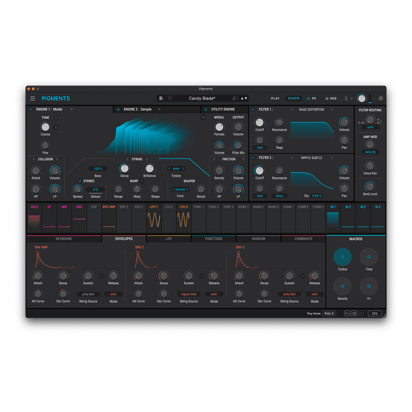 Arturia Pigments 7 - Advanced Sound Design Synthesizer Download 8