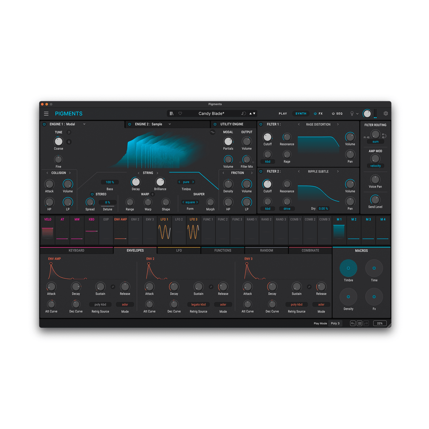 Arturia Pigments 7 - Advanced Sound Design Synthesizer Download 8