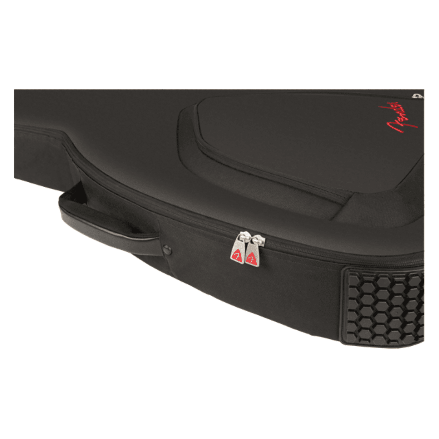 Fender FA610 Tough Denier Polyester Dreadnought Electric Guitar Gig Bag - Black 6