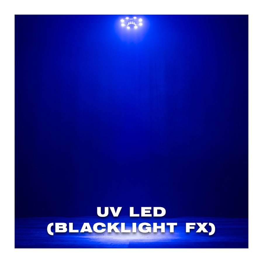 Eliminator Furious Three RG UV - 3-In-1 Moonflower, UV Wash and Laser Effect 3