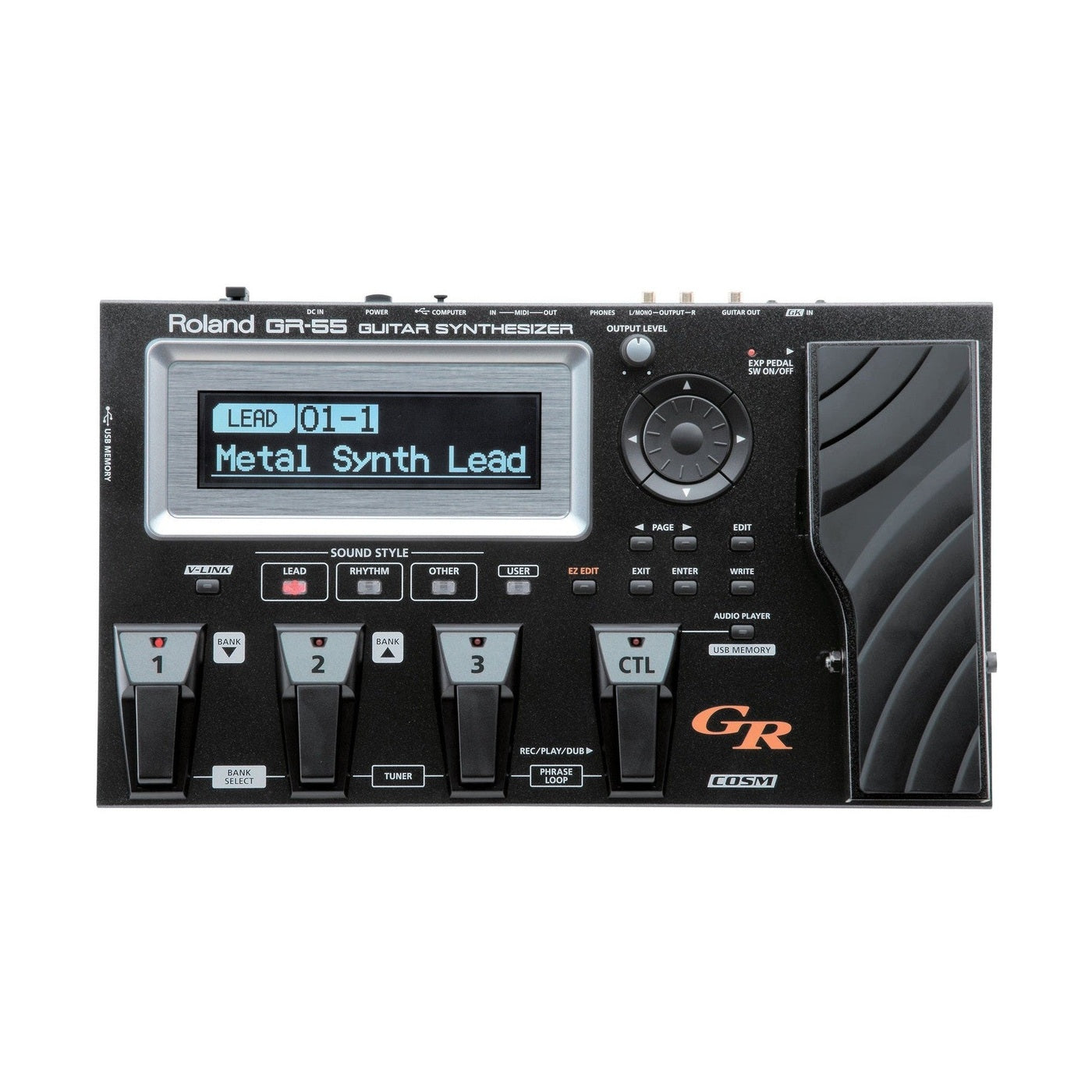 Roland GR-55S - Guitar Synthesizer Pedal 1