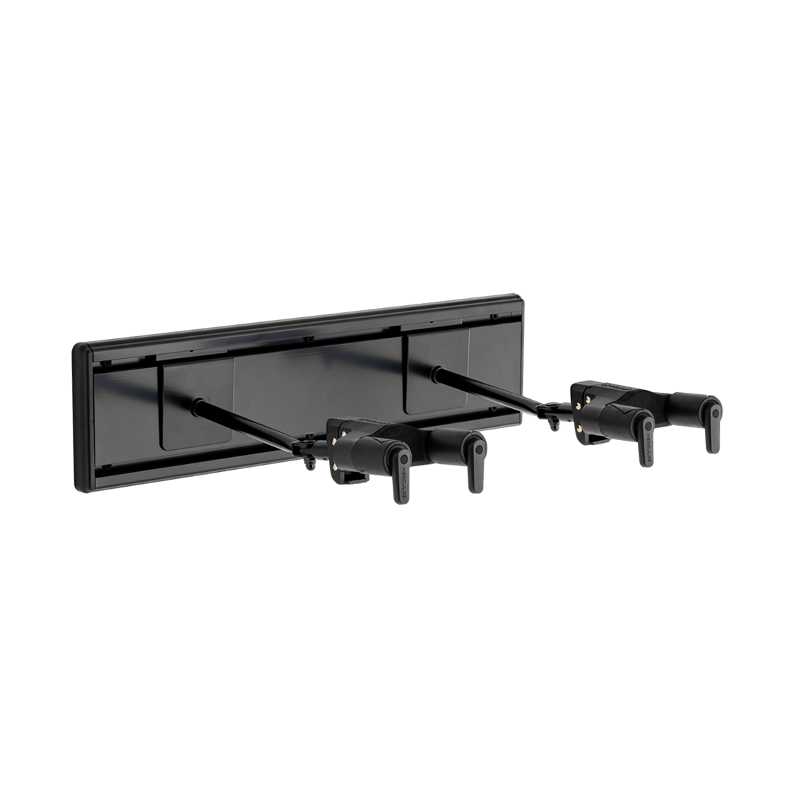 Hercules GSP402SB Slatwall Rack Set for 2 Guitars 1