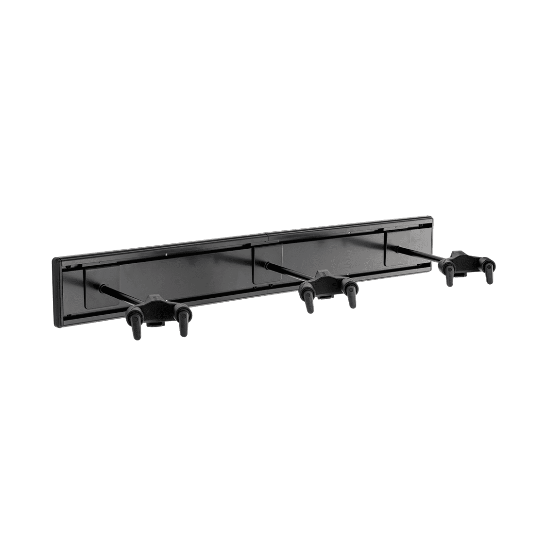 Hercules GSP403SB Slatwall Rack Set for 3 Guitars 5