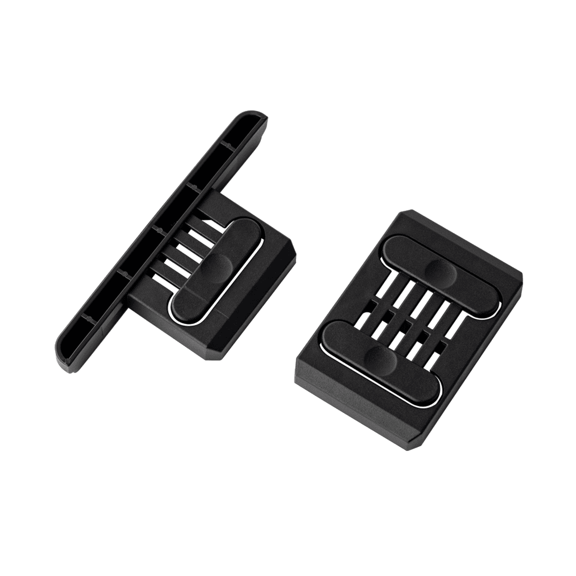 Hercules GSP403SB Slatwall Rack Set for 3 Guitars 7