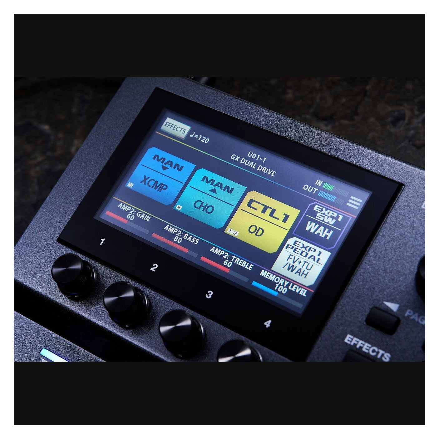 BOSS GX-10 Multi-Effects Processor for Guitar and Bass 6