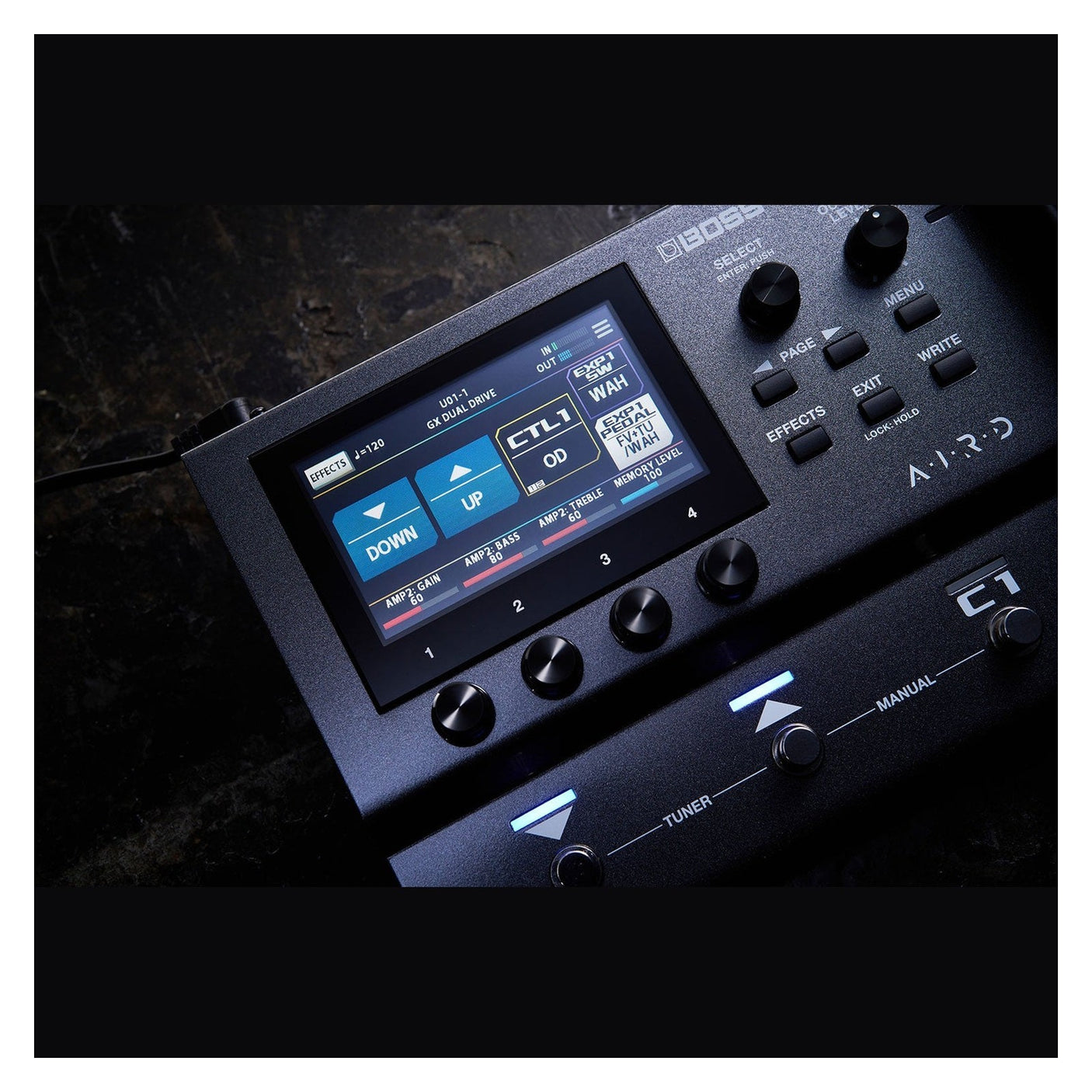 BOSS GX-10 Multi-Effects Processor for Guitar and Bass 7