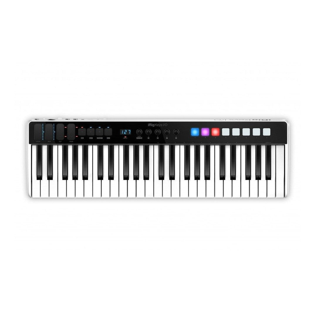 IK Multimedia iRig Keys I/O 49 MIDI Keyboard Controller & Audio Interface 1