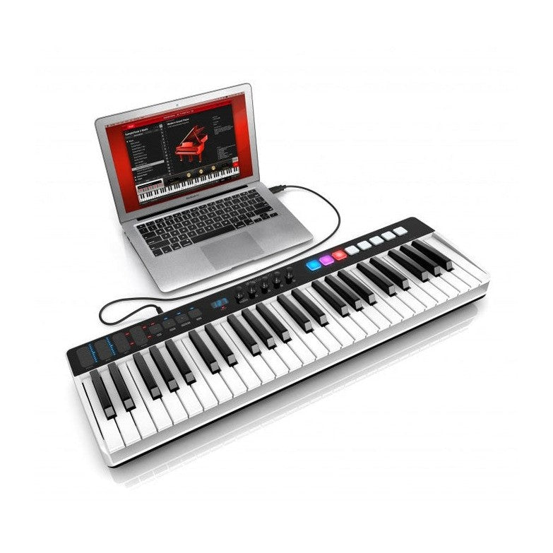 IK Multimedia iRig Keys I/O 49 MIDI Keyboard Controller & Audio Interface 6