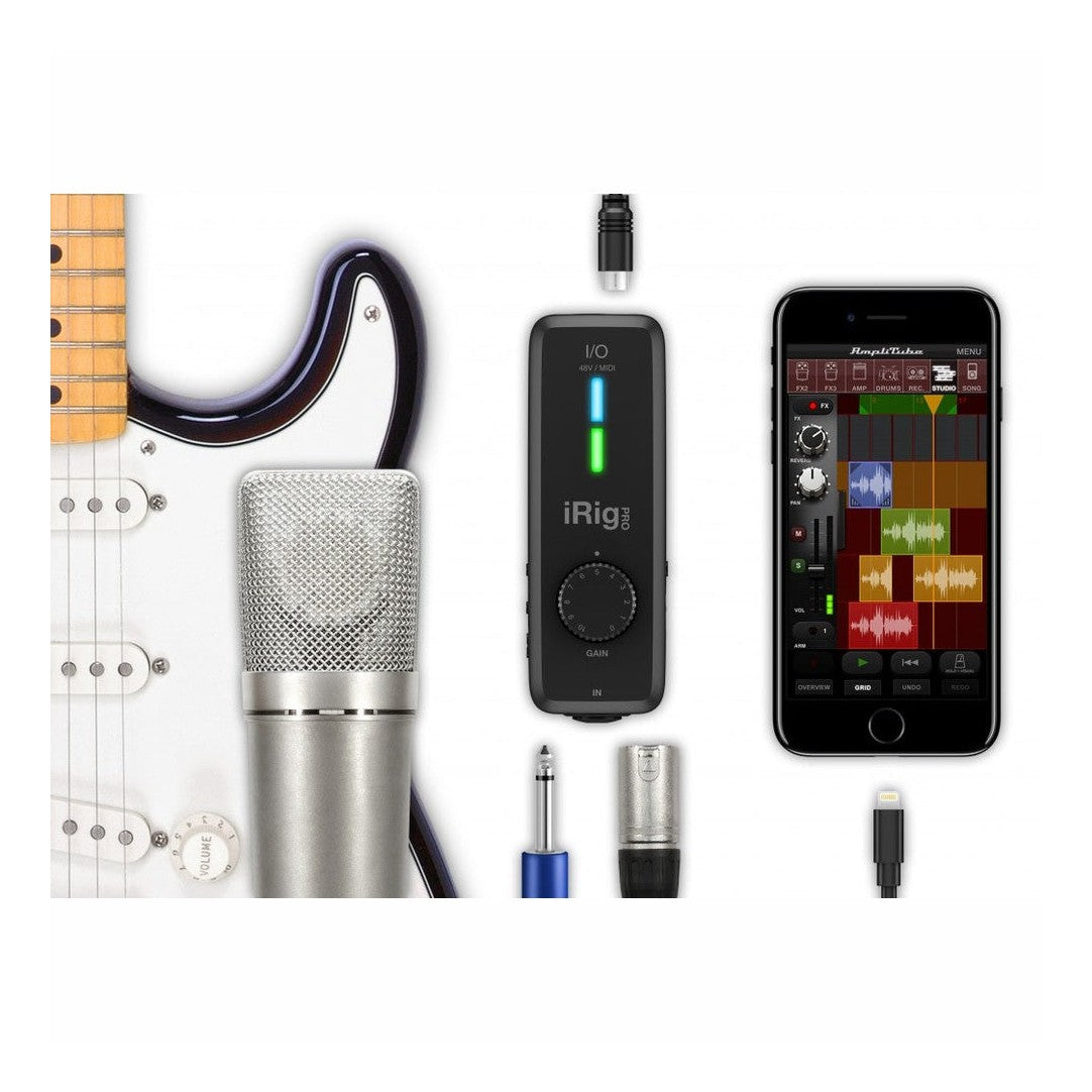 IK Multimedia iRig Pro I/O MIDI Audio Interface For iOS, Android, Mac & PC 17
