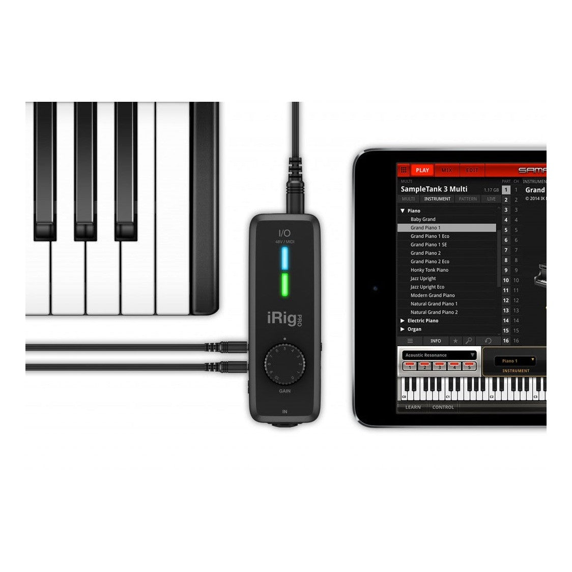 IK Multimedia iRig Pro I/O MIDI Audio Interface For iOS, Android, Mac & PC 18