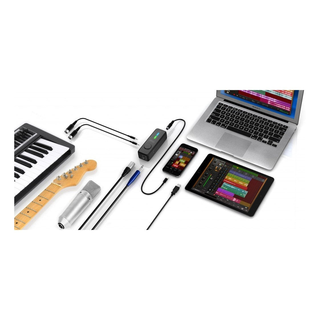 IK Multimedia iRig Pro I/O MIDI Audio Interface For iOS, Android, Mac & PC 20