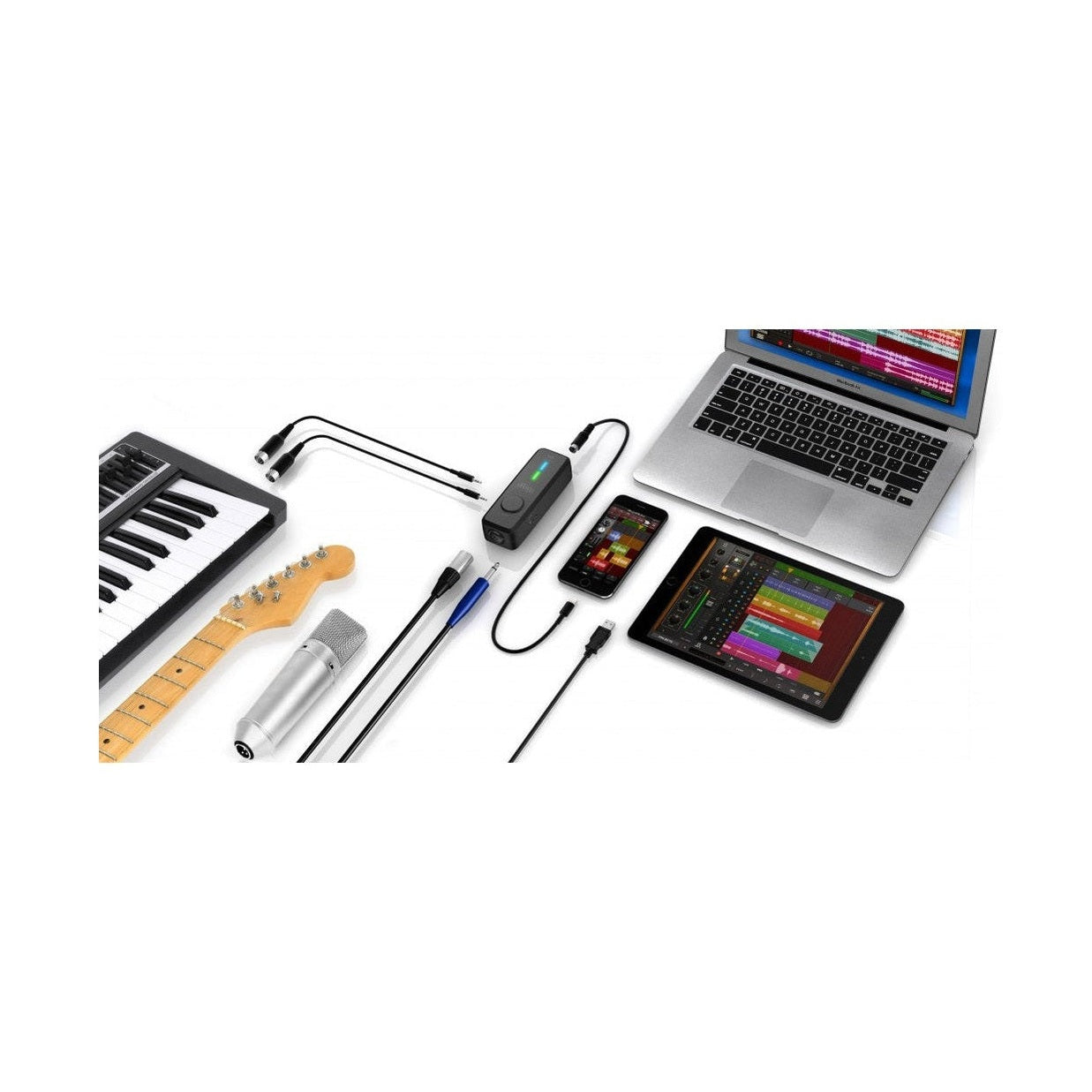 IK Multimedia iRig Pro I/O MIDI Audio Interface For iOS, Android, Mac & PC 20