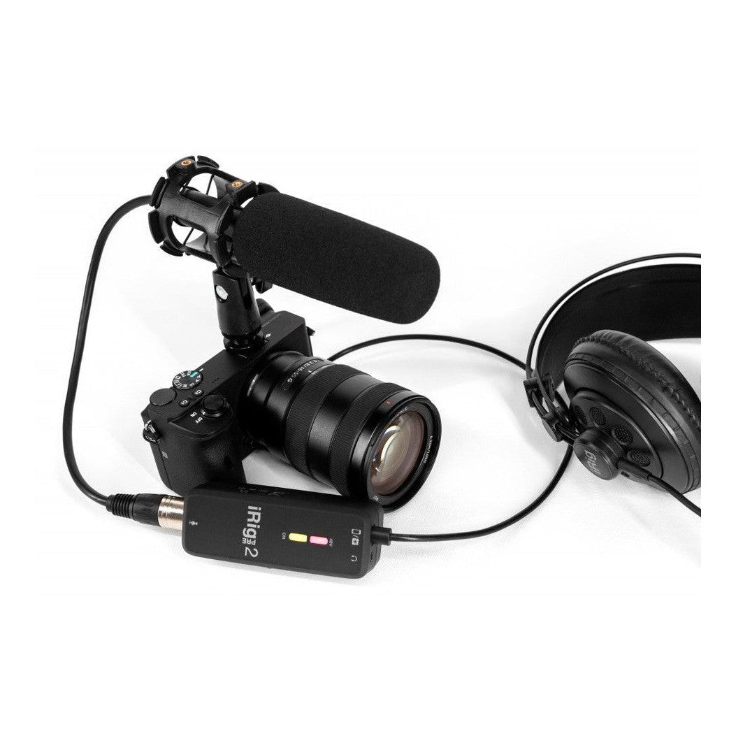 IK Multimedia iRig Pre 2 Mobile Microphone Interface & Preamp 8