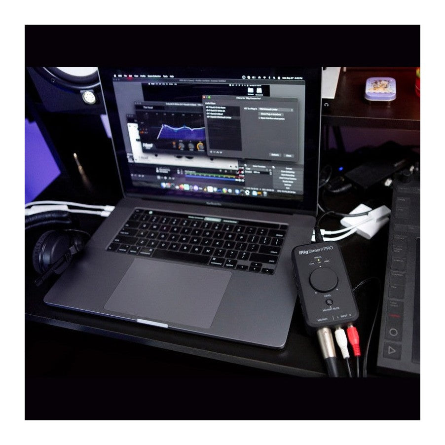 IK Multimedia iRig Stream Pro Streaming Audio Interface for iOS, Android, Mac & PC 14