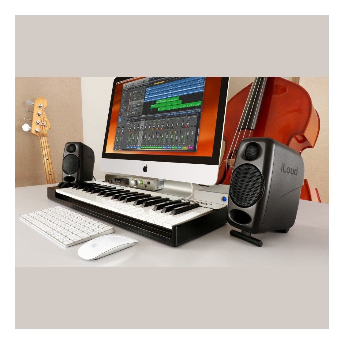 IK Multimedia iLoud Micro Monitor Speakers Pair – Black 10