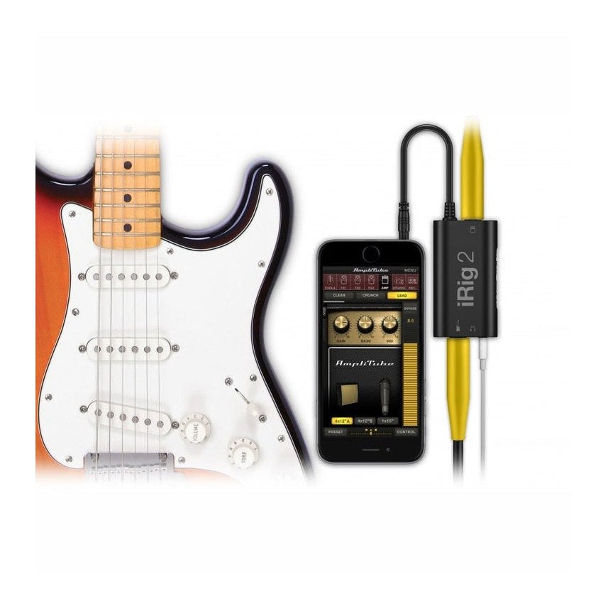 IK Multimedia iRig 2 Mobile Guitar Interface for iOS, Mac & PC 8