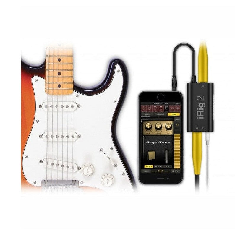 IK Multimedia iRig 2 Mobile Guitar Interface for iOS, Mac & PC 8