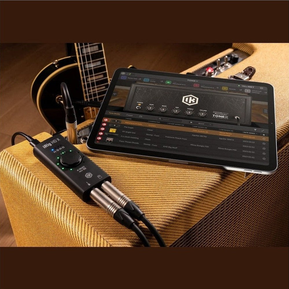 IK Multimedia iRig HD X Guitar Audio Interface For Mobile, Mac & PC 9