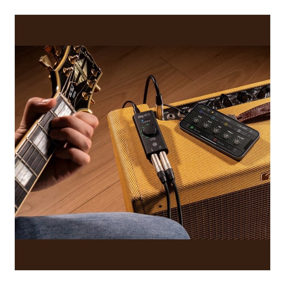 IK Multimedia iRig HD X Guitar Audio Interface For Mobile, Mac & PC 10