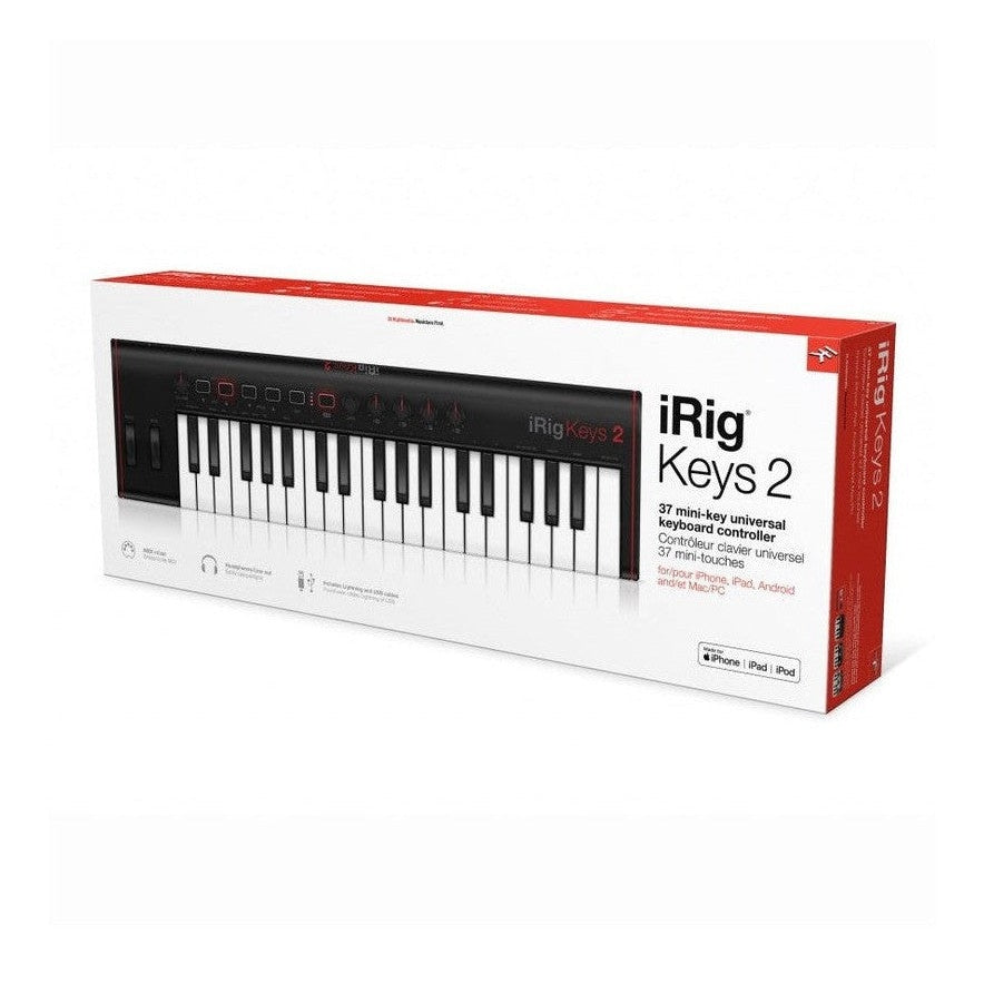 IK Multimedia iRig Keys 2 MIDI Keyboard Controller 14