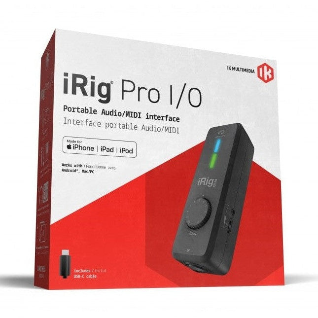 IK Multimedia iRig Pro I/O MIDI Audio Interface For iOS, Android, Mac & PC 21