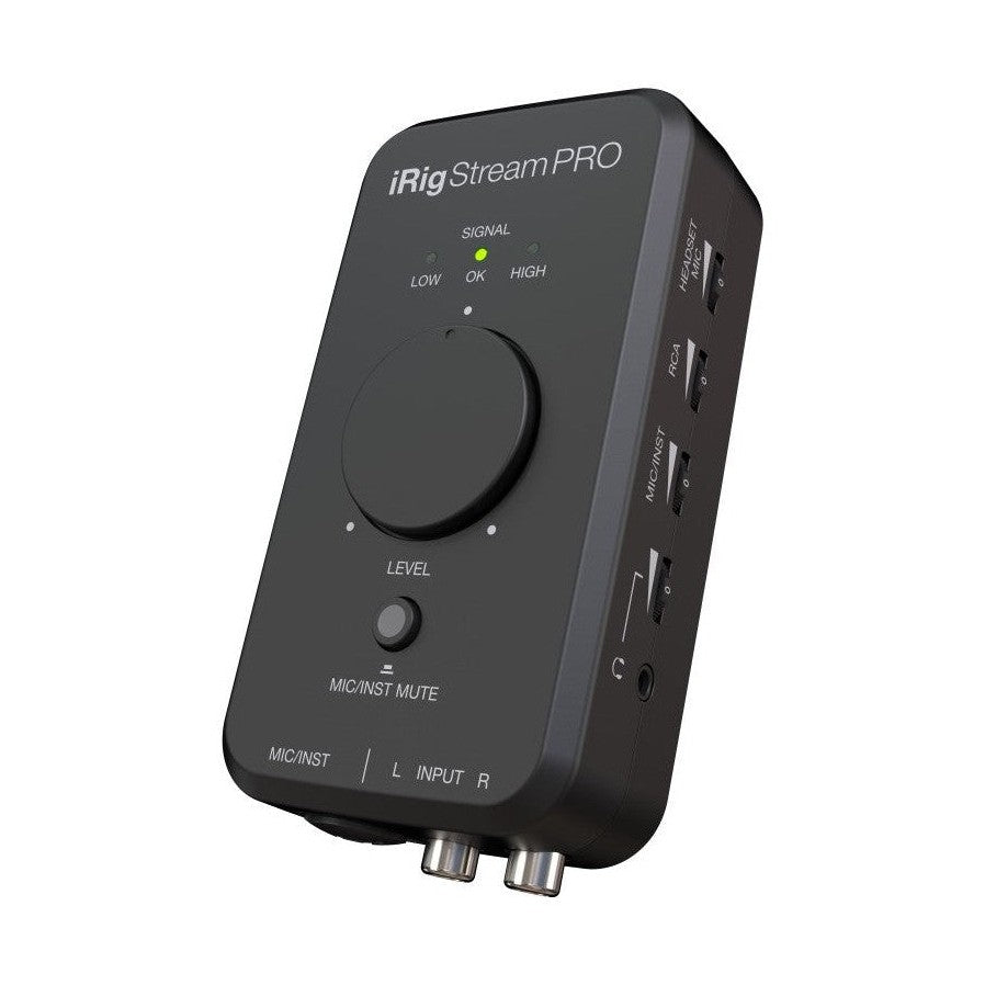 IK Multimedia iRig Stream Pro Streaming Audio Interface for iOS, Android, Mac & PC 6