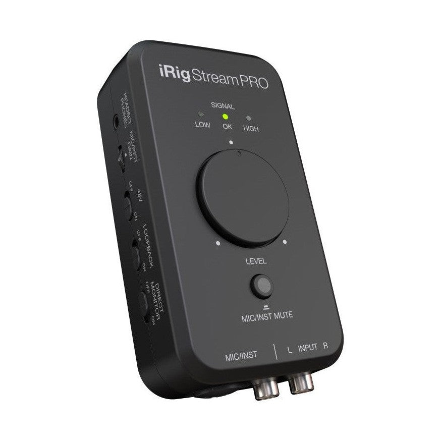 IK Multimedia iRig Stream Pro Streaming Audio Interface for iOS, Android, Mac & PC 7