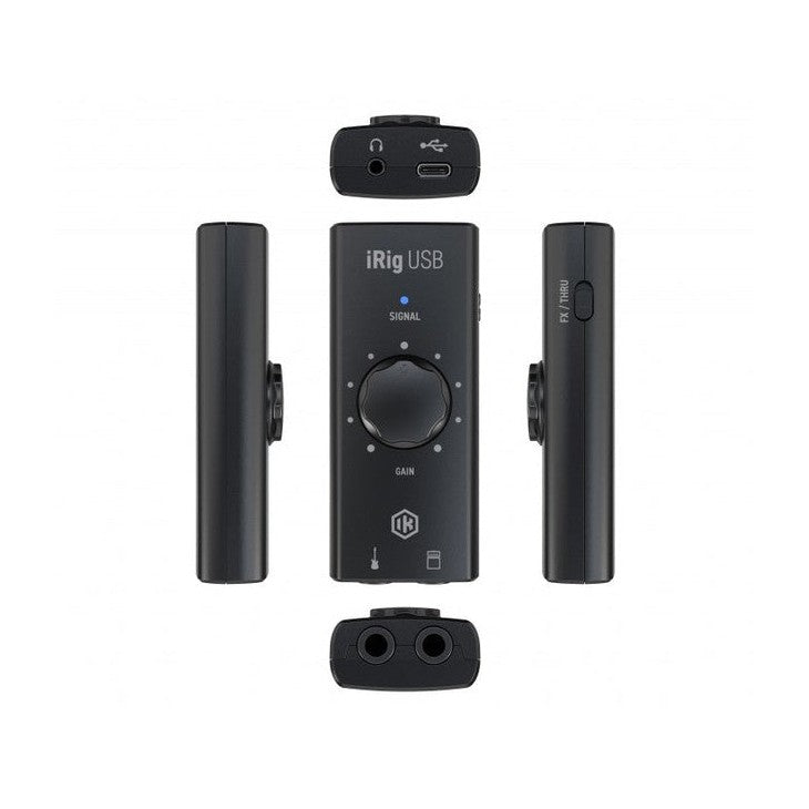IK Multimedia iRig USB Digital USB-C Guitar Audio Interface for iOS, Mac & PC 4