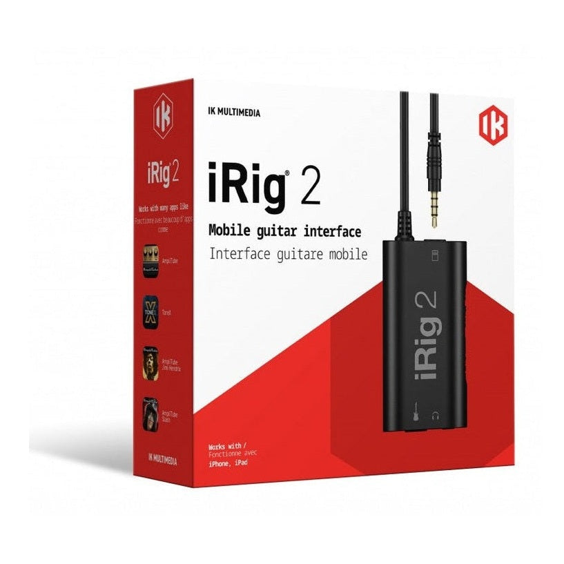 IK Multimedia iRig 2 Mobile Guitar Interface for iOS, Mac & PC 10