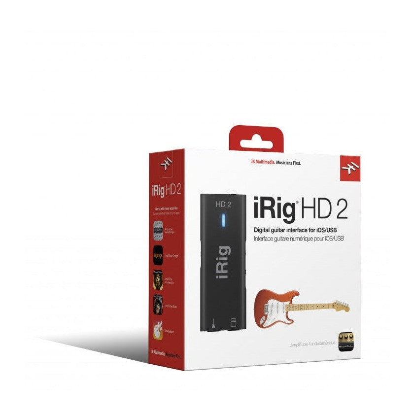 IK Multimedia iRig HD 2 Guitar Audio Interface for iOS, Mac & PC 20