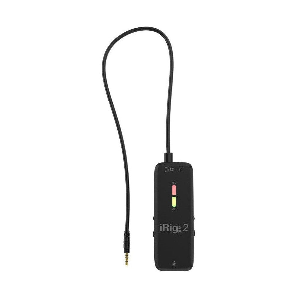IK Multimedia iRig Pre 2 Mobile Microphone Interface & Preamp 1