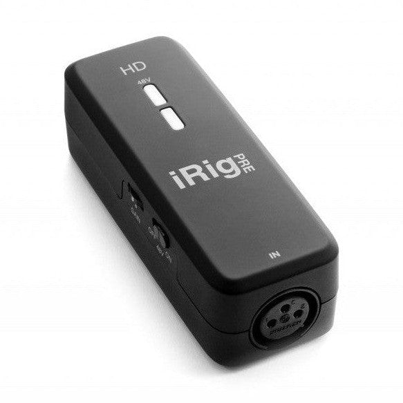IK Multimedia iRig Pre HD Mobile Microphone Interface & Preamp 9