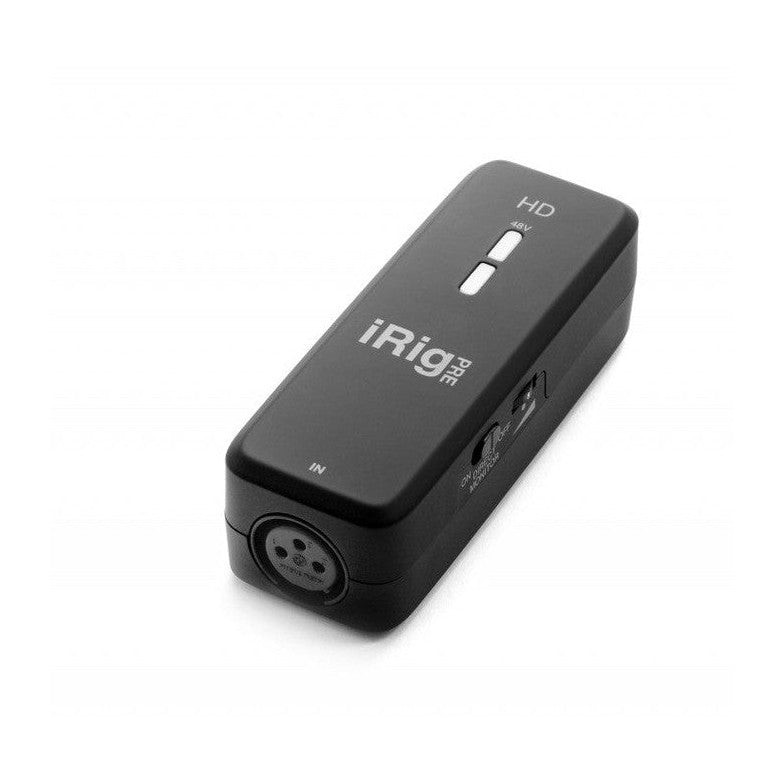 IK Multimedia iRig Pre HD Mobile Microphone Interface & Preamp 10
