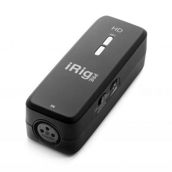 IK Multimedia iRig Pre HD Mobile Microphone Interface & Preamp 10