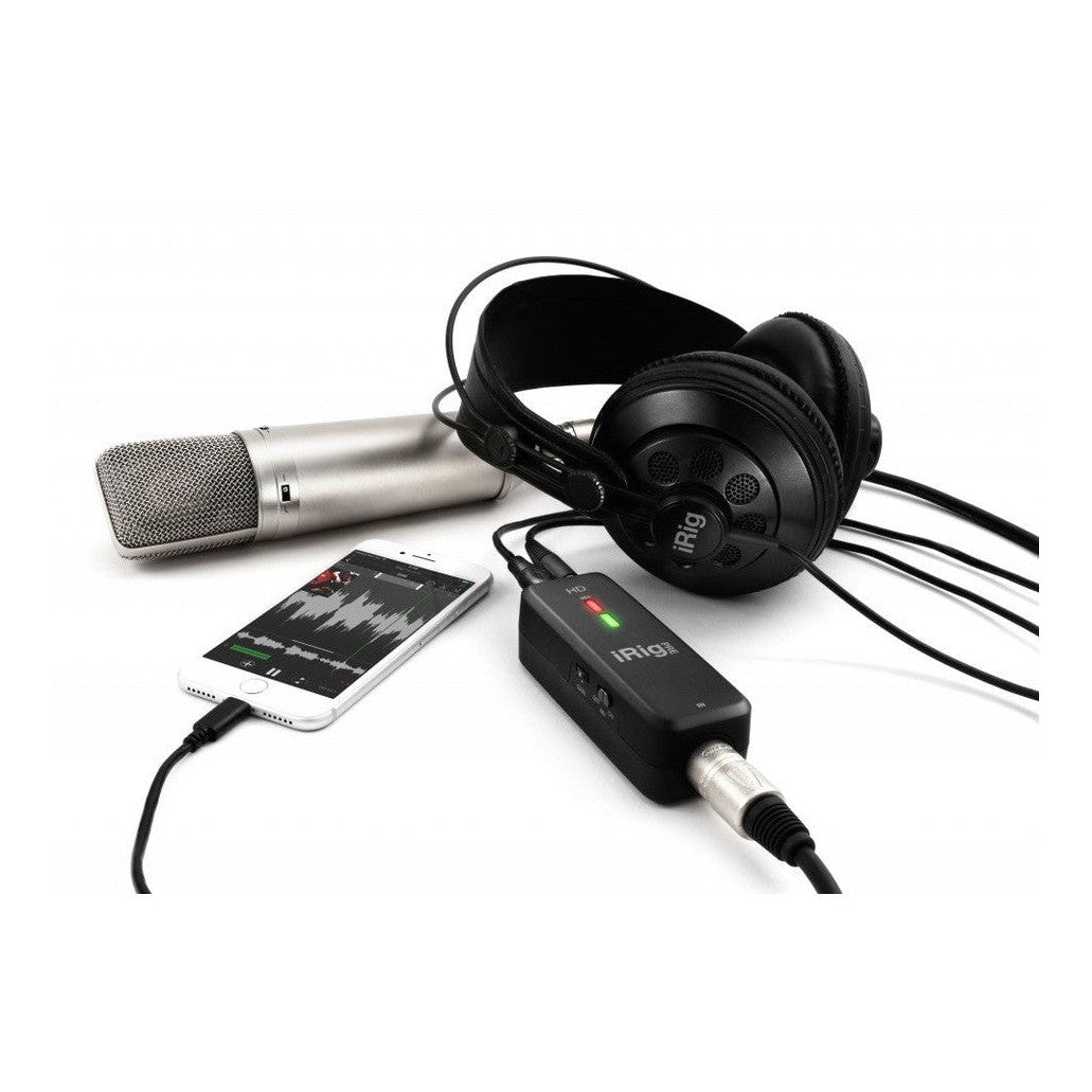 IK Multimedia iRig Pre HD Mobile Microphone Interface & Preamp 13