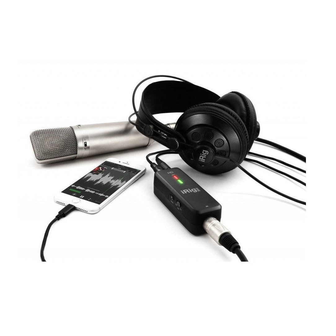 IK Multimedia iRig Pre HD Mobile Microphone Interface & Preamp 13