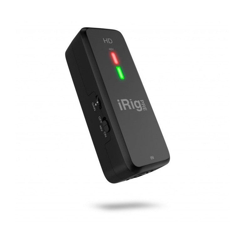 IK Multimedia iRig Pre HD Mobile Microphone Interface & Preamp 2