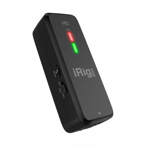 IK Multimedia iRig Pre HD Mobile Microphone Interface & Preamp 2