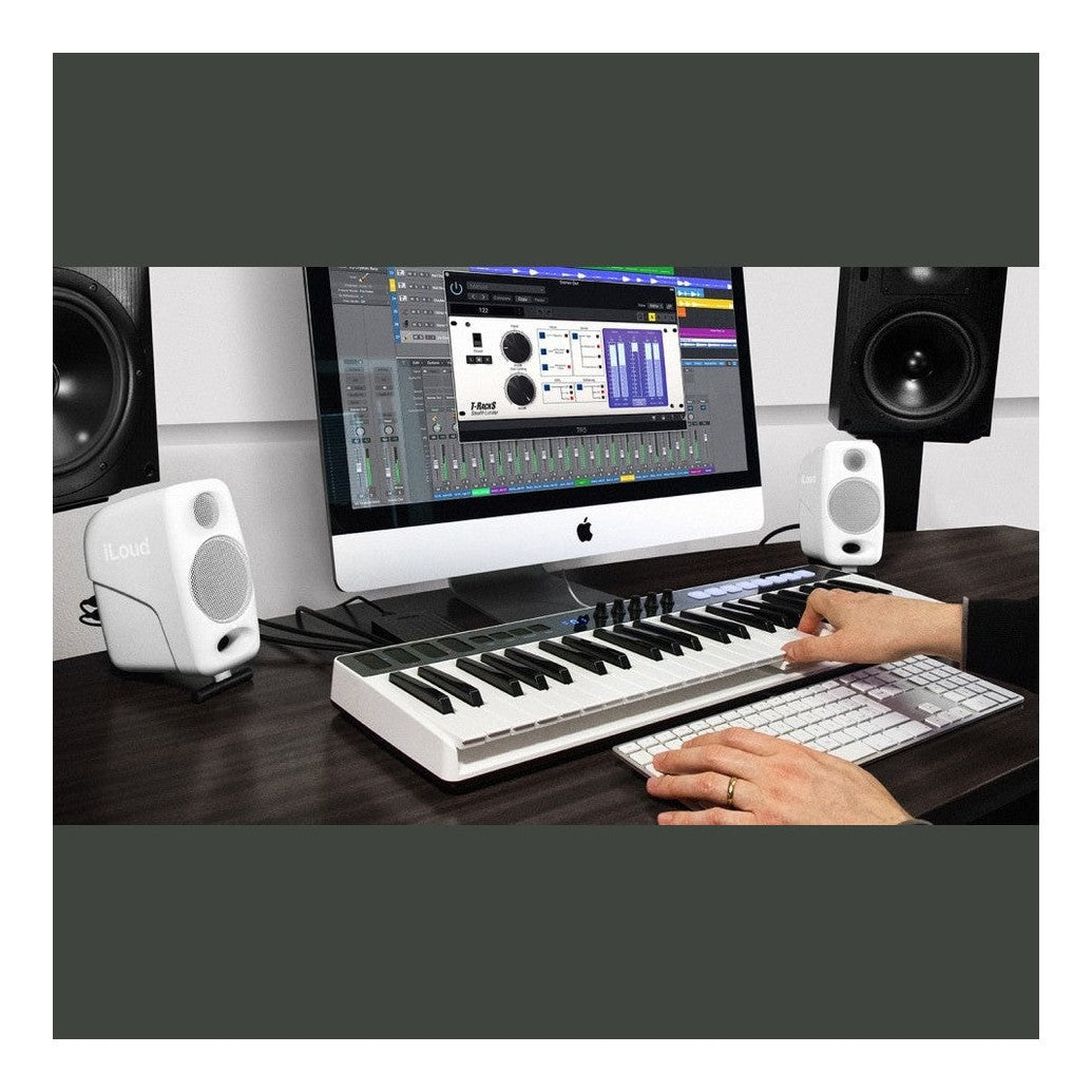 IK Multimedia iLoud Micro Monitor Speakers Pair – White 5