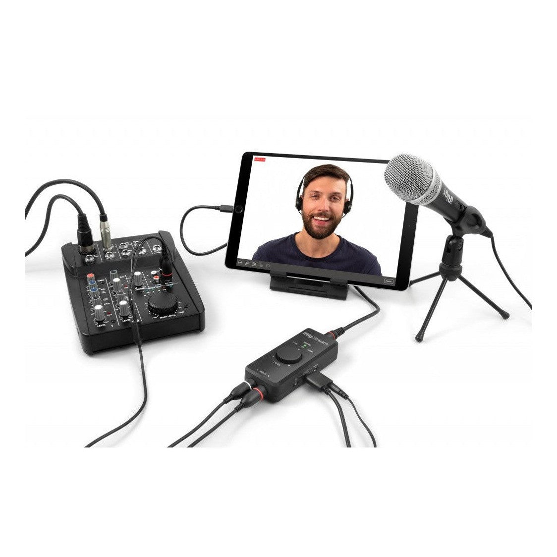 IK Multimedia iRig Stream Streaming Audio Interface for iOS, Mac & PC 8