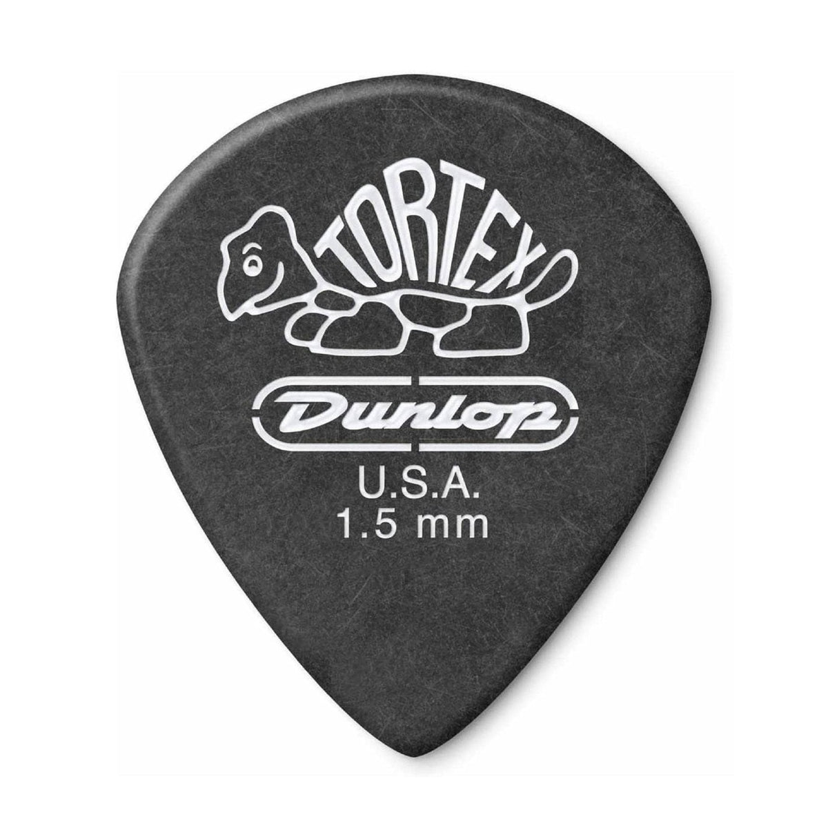 Jim Dunlop Tortex Pitch Black Jazz III 1.5mm Guitar Picks - 12 Pack 2